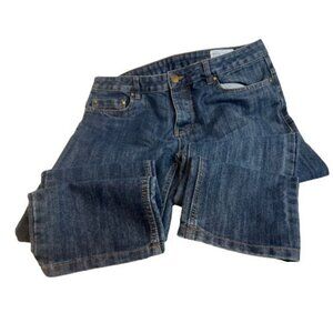 Mens Denim & Co Blue Jeans W34 / L30 Slim Flat